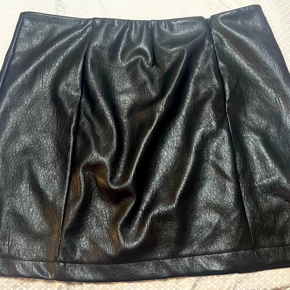 Wild Fable Faux Leather Skirt